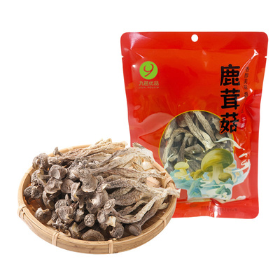 九邑优品旗舰店古田头茬高山鹿茸菇干货新货脆脆菇特产蘑菇菌菇