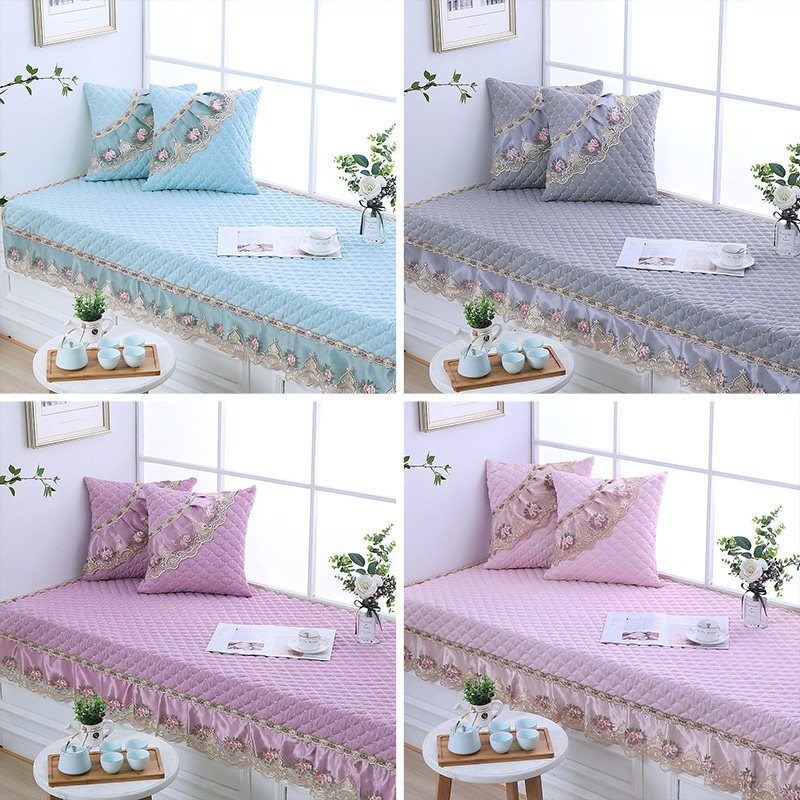 2024 New European Style Bay Window Mat Window Sill Mat High-end Internet Celebrity Four Seasons Summer Children's Room Bedroom