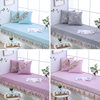 2024 New European Style Bay Window Mat Window Sill Mat High-end Internet Celebrity Four Seasons Summer Children's Room Bedroom