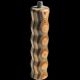 Coffee Machine Handle with Colored Wood Cat-Eye Design for Lelit, Grimaldi, Dolphin, Rocket, Maito, and Breville 58mm Bottomless and 51mm Models