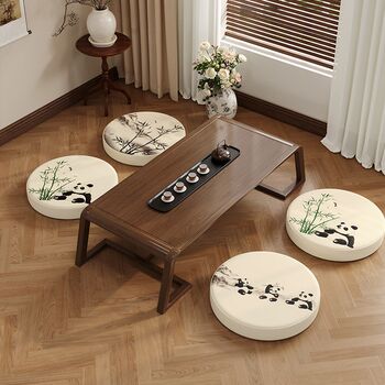 Balcony futon wash-free round floor floor seat cushion waterproof living room bay window tatami chair stool seat cushion butt cushion