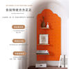 Hole board custom solid wood entrance wall display wooden bookshelf decorative wall storage hanging board wall shelf