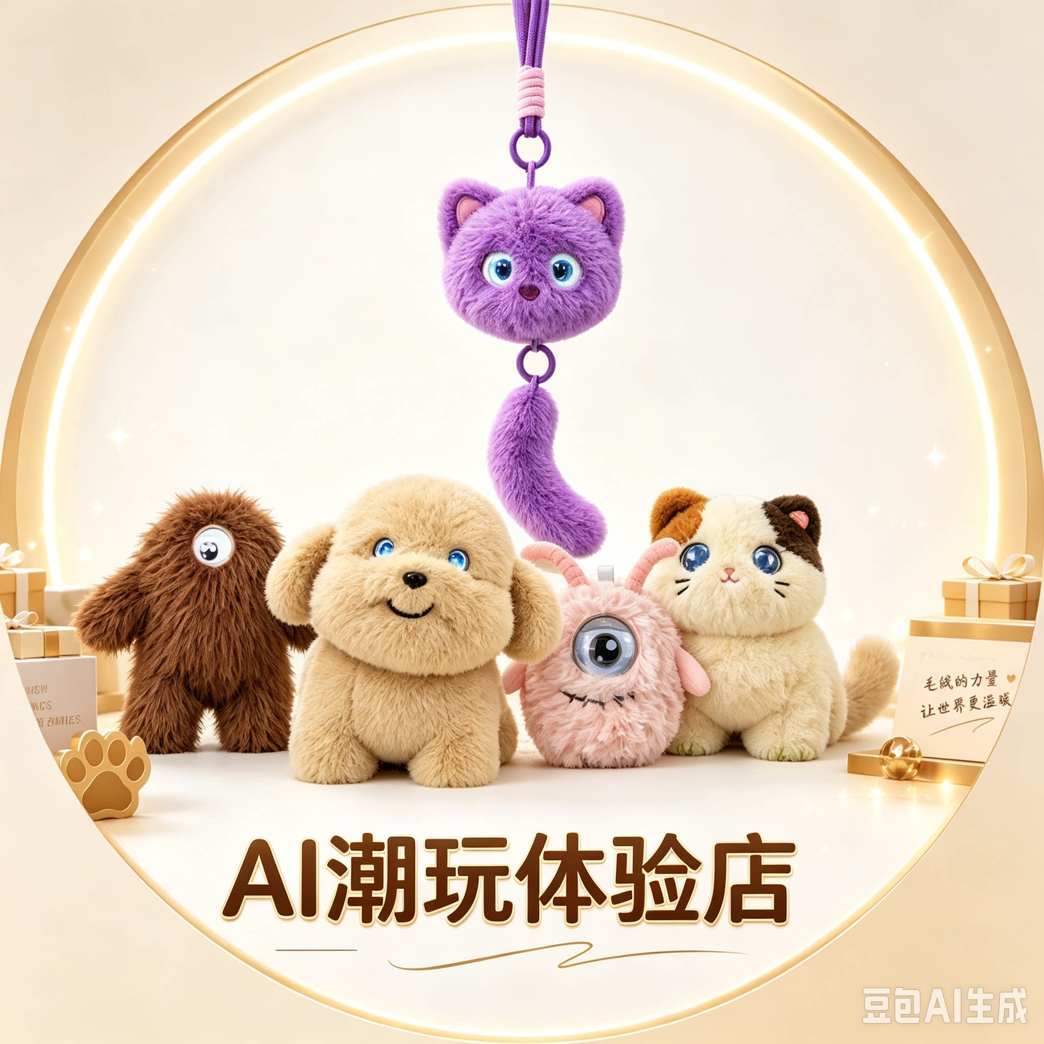 ai潮玩体验店的LOGO