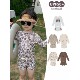 2026 ເດັກຊາຍໃຫມ່ ks split swimsuit ເດັກນ້ອຍ summer seaside swimsuit ເດັກນ້ອຍ ins ແຂນຍາວປ້ອງກັນແສງແດດ