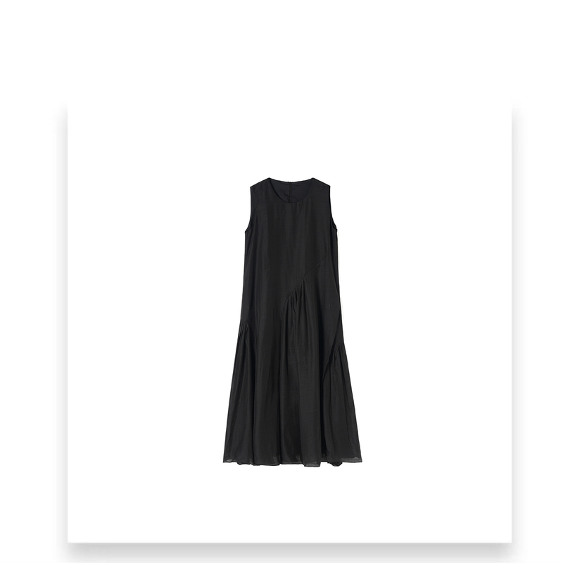 【Ami Summer New Collection】【Lighting Board Factory】Linen Tencel Sleeveless Lightweight Breathable Dress