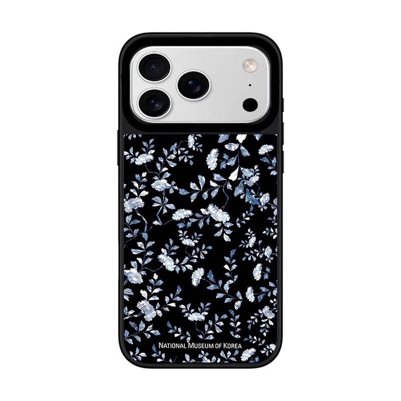 【Hong Kong】Collaboration Museum Series Small Floral Pattern Case for Apple 18 Pro Max, iPhone 17 Pro Protective Cover, 16 Plus Shockproof, 15/14/13 Magnetic Magsafe Trendy Brand
