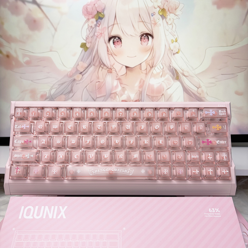 Ev63 Pink Samurai Keycaps Pink Translucent Pc Keycaps Customized Mechanical Keyboard Wooting Little Bee Mai Cong 8 Ev63 Pink Samurai Keycaps Pink Translucent Pc Keycaps Customized Mechanical Keyboard Wooting Little Bee Mai Cong 8