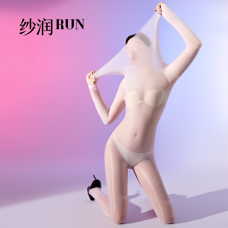 Yarun's "Xingze" Summer Sexy Aurora Toe-Sock Stockings, Ultra-Thin, Silky, No-Take-Off, See-Through Five-Finger Bodysuit