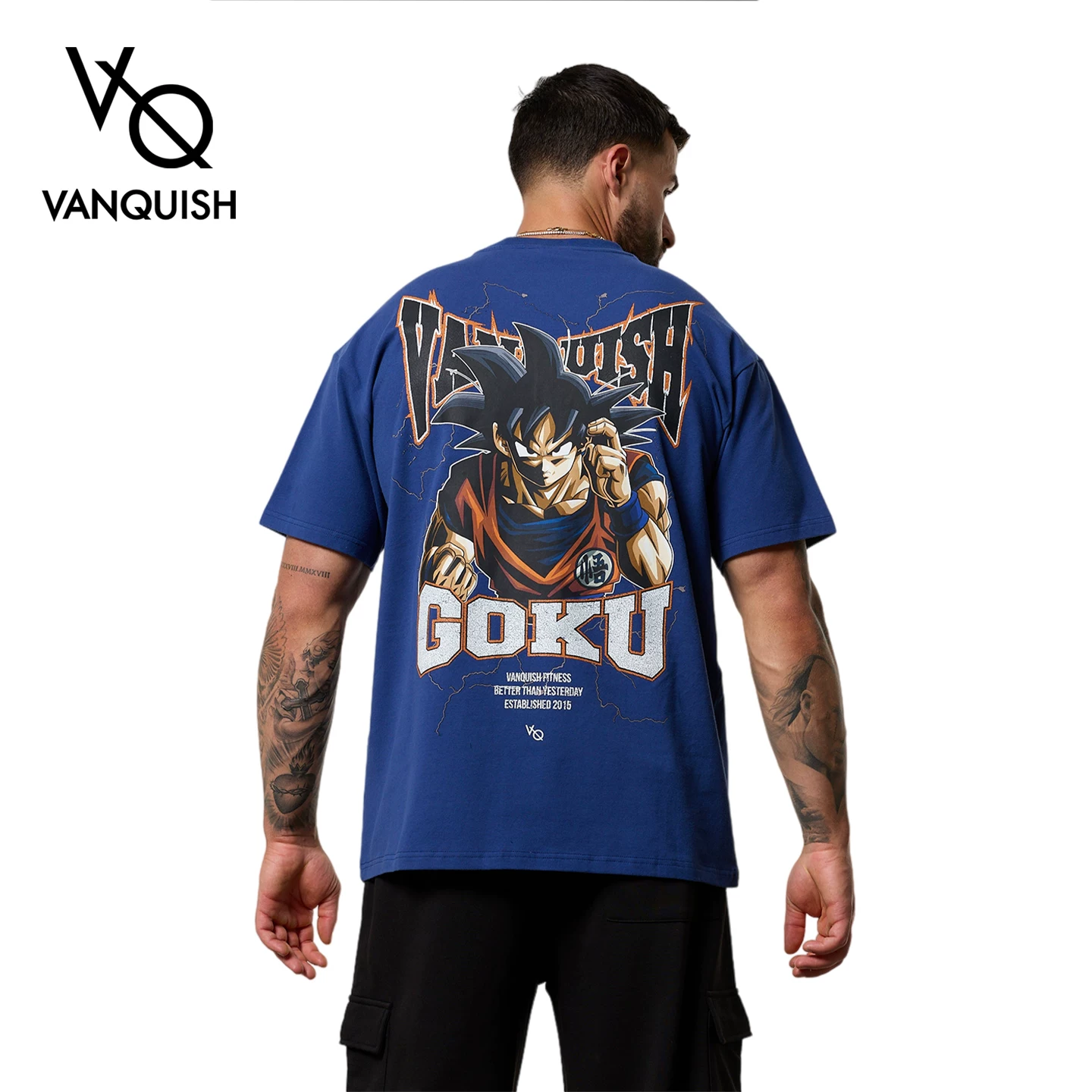 Dragon Ball, спортивная футболка для зала, с коротким рукавом