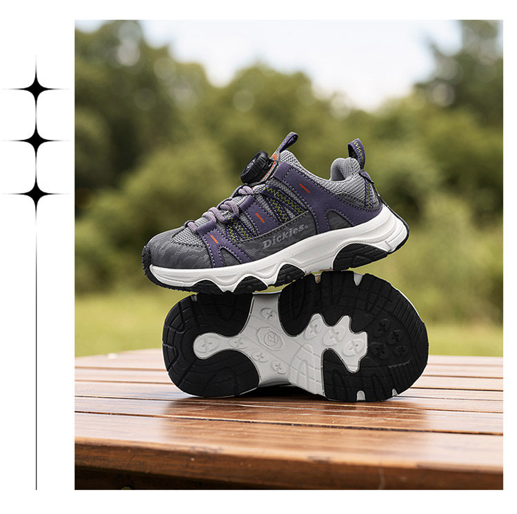 Dickies Kidsren's Sports Shoes New Autumn Style Medium and Large Kidsren's Shoes White-Soled Casual Shoes Non-Slip Boys and Girls Dad Shoes — 18