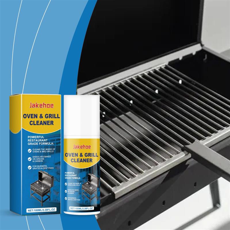 Jakehoe Grill Cleaner, Oven Rack Kitchen Grease Remover Foam