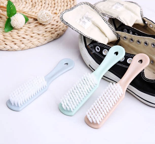 Plastic small brush decontamination laundry brush shoe cleaning brush soft bristle shoe washing brush clothing brush shoe brush