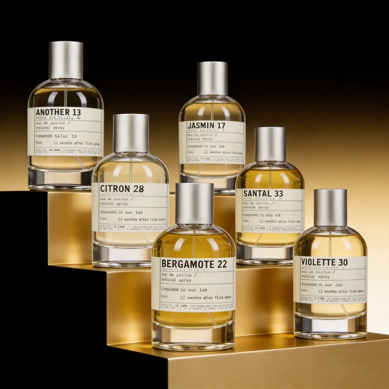 Perfume Laboratory Sandalwood No. 33 Tokyo Healing Wood No. 10 Unique No. 13 Ylang-Ylang No. 49 Rose No. 31 Black Tea Red Tea No. 29