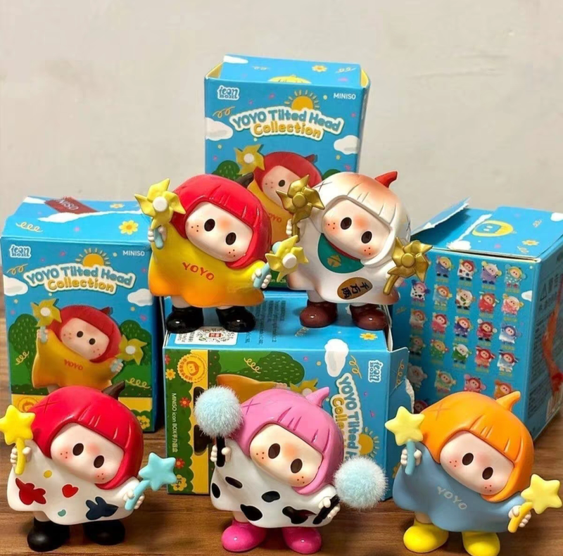 New Yoyo-Chan and Youyou-Chan Blind Box Toy Collaboration Series Trendy Toys in Stock Figurines Birthday Gifts for Men and Women New Yoyo-Chan and Youyou-Chan Blind Box Toy Collaboration Series Trendy Toys in Stock Figurines Birthday Gifts for Men and Women