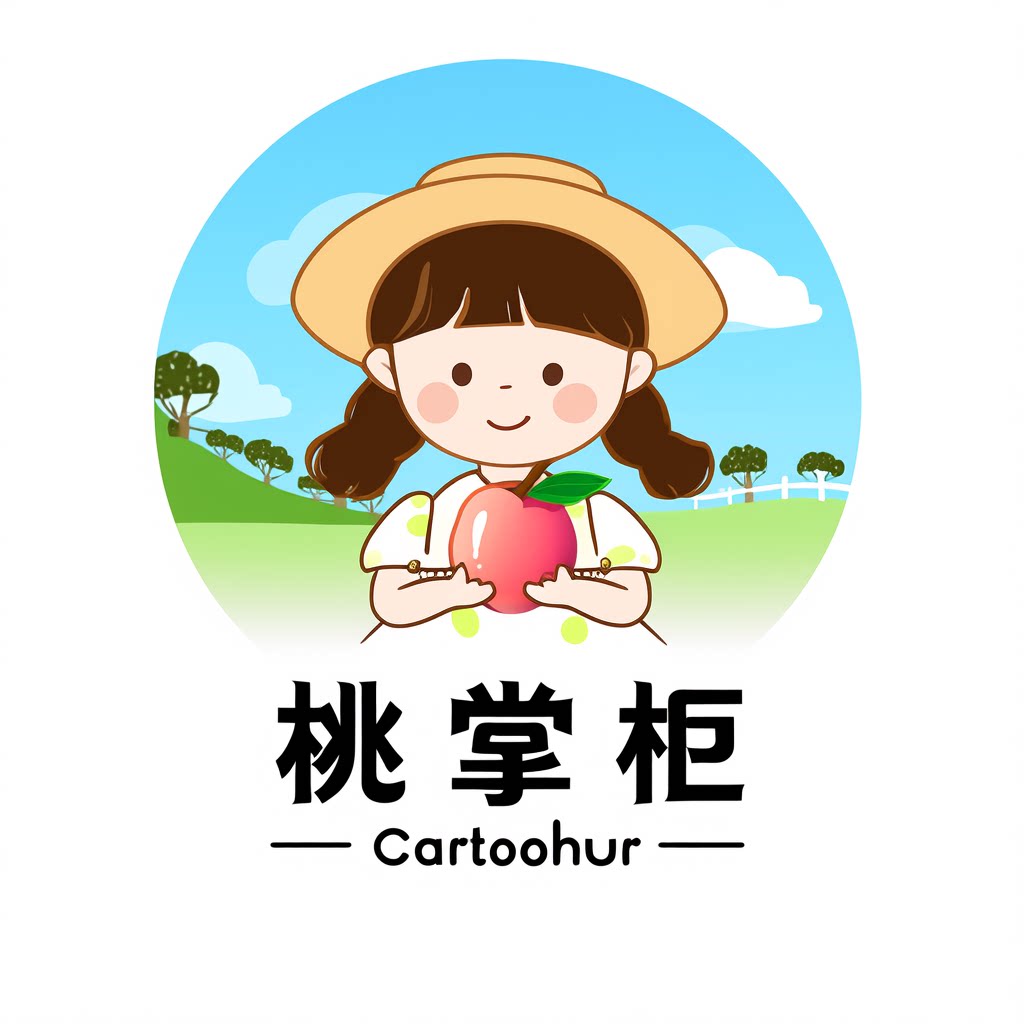 桃掌柜旗舰店的LOGO