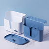 Chopstick cage knife holder integrated wall-mounted chopstick cage storage rack drain household chopstick tube kitchen chopstick tube storage box