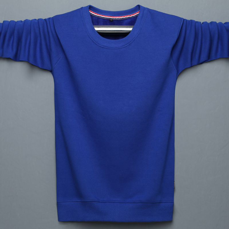 Đặc biệt hàng ngày mùa thu đông cộng với áo len nam cotton dày cotton trẻ trung áo thun dài tay size lớn chất béo ấm áp nam hoodie hồng nam
