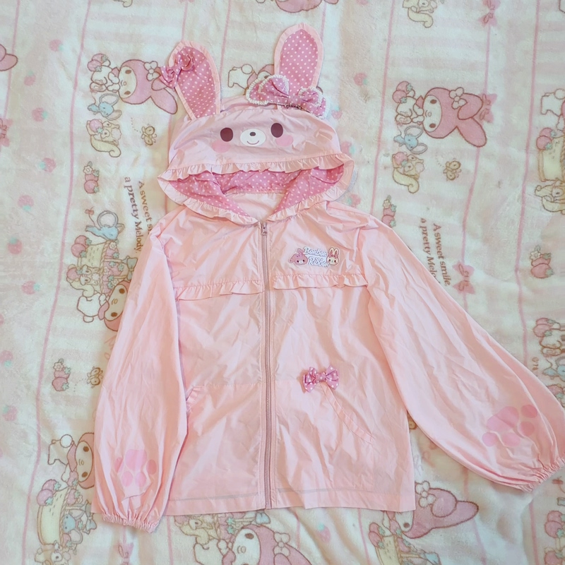 In Stock Bobo Rabbit Long-Eared Bow-Knot Hooded Sun Protection Jacket In Stock Bobo Rabbit Long-Eared Bow-Knot Hooded Sun Protection Jacket