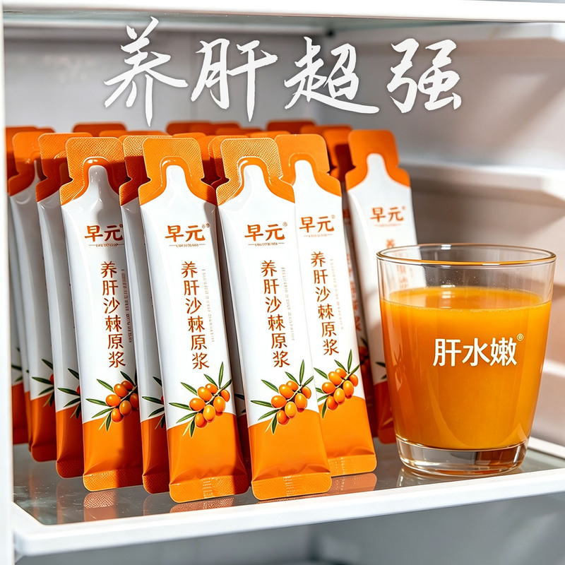 【Nourish the Youthful Liver】90 Times Concentrated Sea Buckthorn Puree, a Powerful Health-Boosting Drink for Staying up Late and Maintaining Well-Being 【Nourish the Youthful Liver】90 Times Concentrated Sea Buckthorn Puree, a Powerful Health-Boosting Drink for Staying up Late and Maintaining Well-Being