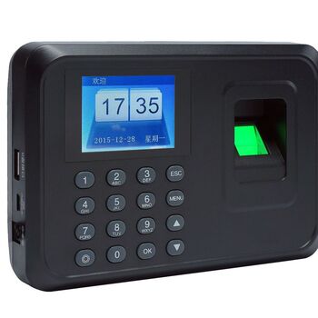 Fingerprint punch card machine english fingerprint attendance machine a6 spanish portuguese a5 attendance machine foreign trade approval