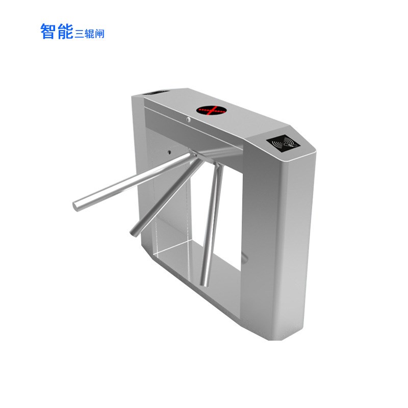 Supply channel construction site h tripod turnstile face recognition tripod turnstile entrance and exit attendance management intelligent equipment