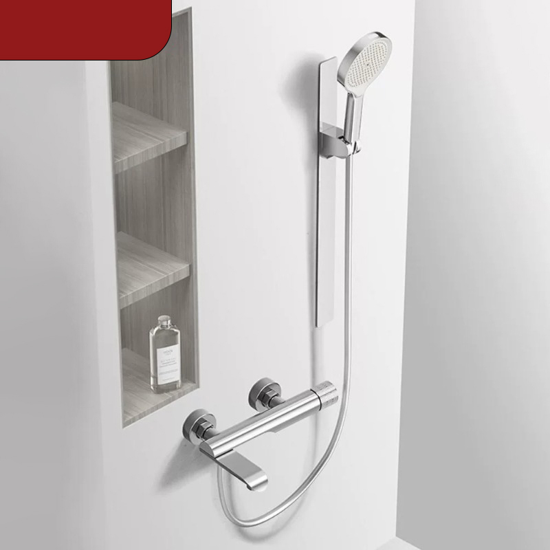 All-Copper Topless Shower Set for Home Bathroom, Simple Split-Type Shower Unit for Small Bathrooms All-Copper Topless Shower Set for Home Bathroom, Simple Split-Type Shower Unit for Small Bathrooms