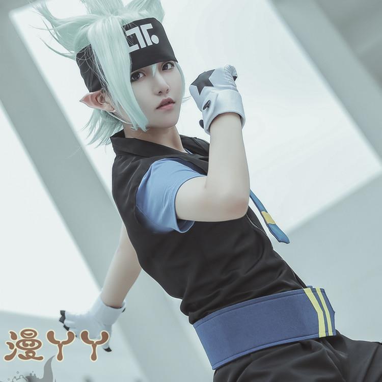 In-Stock Aotu World Kelly, Jin, Anmiciu, Guihu, Grier Cosplay Costumes, Wigs, and Elf Ears
