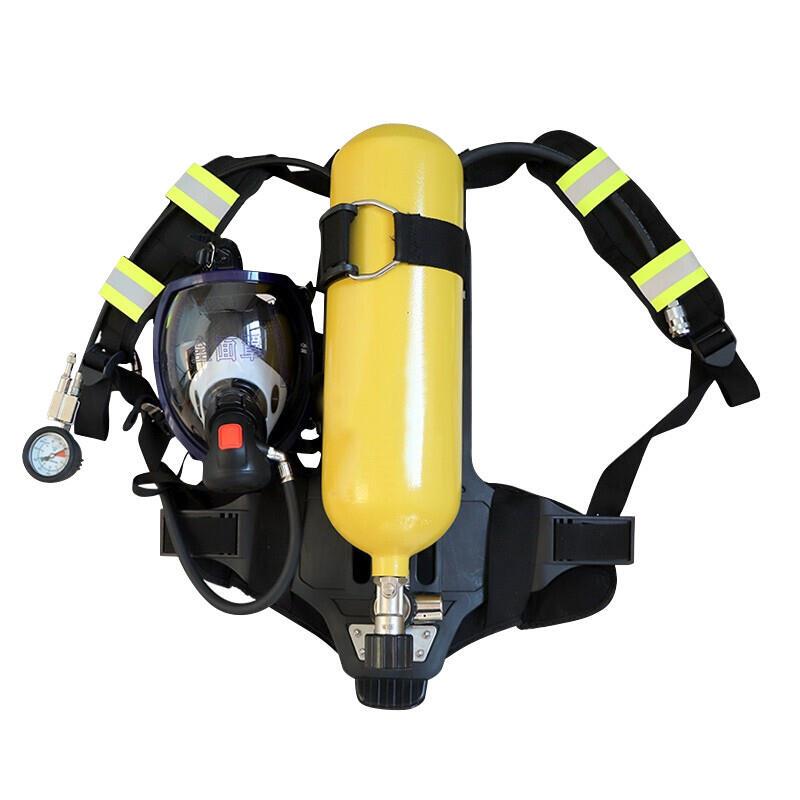 Hai Ruida 6L Steel Cylinder Air Breathing Apparatus for Fire Rescue, Positive Pressure Portable Self-Contained Open-Type Life-Saving Device Hai Ruida 6L Steel Cylinder Air Breathing Apparatus for Fire Rescue, Positive Pressure Portable Self-Contained Open-Type Life-Saving Device