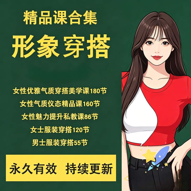 Outfit Guidance, Clothing Matching, Dressing Techniques, Women's Courses, Teaching and Management, Men's and Women's Image Design, Dressing