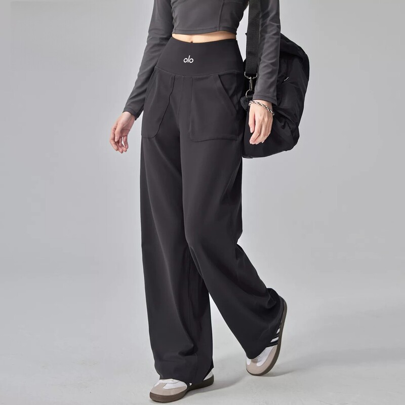 Outlet Discount Women's Sports Pants Casual Loose Running Breathable Fitness Pants Yoga Wear Autumn and Winter Pants Harem Pants