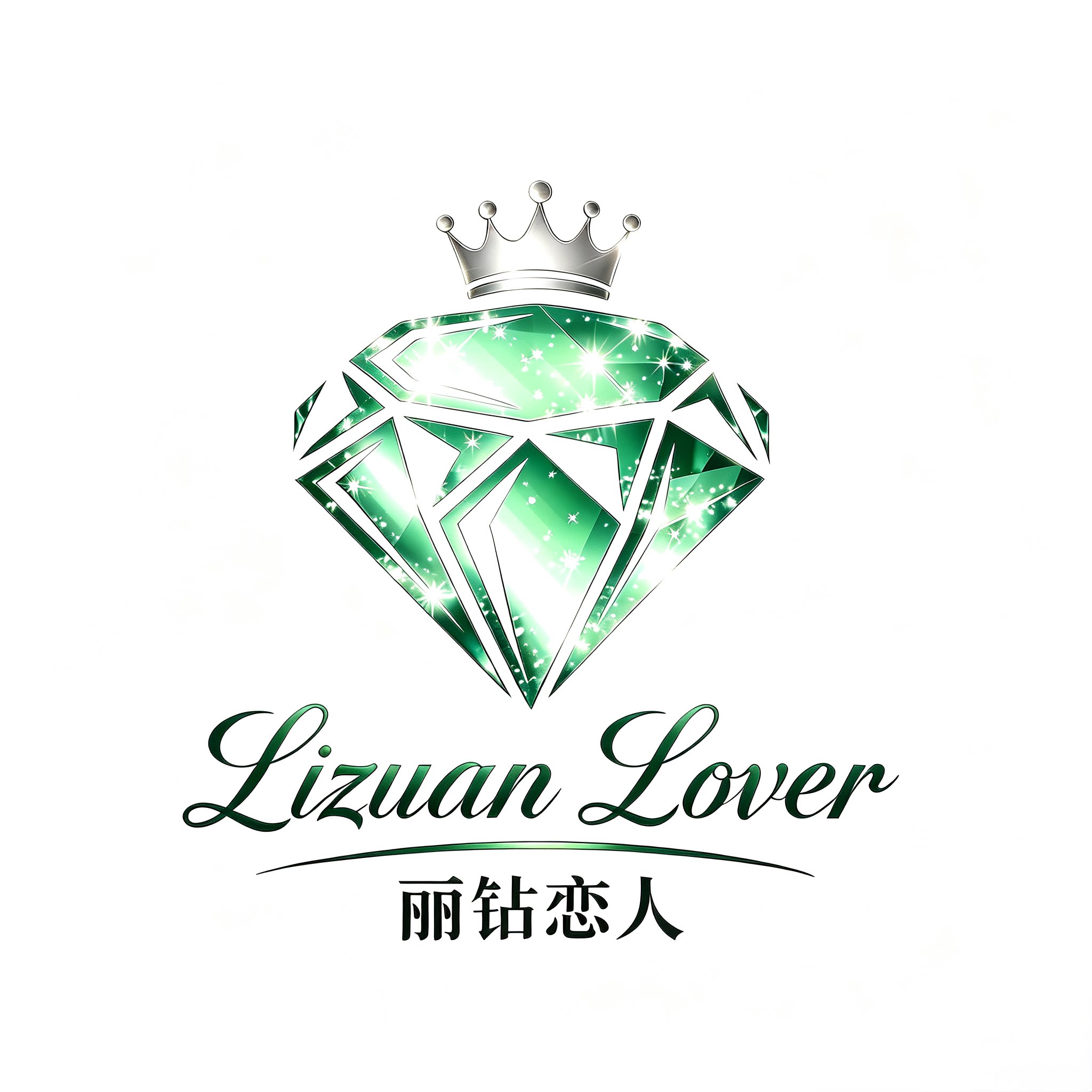 柘城丽钻恋人培育钻石的LOGO