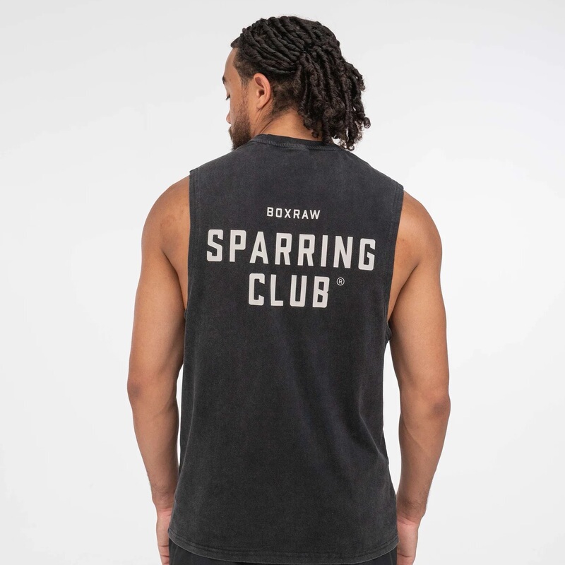 Boxraw Sparring Club Muscle Tank Sports Vest