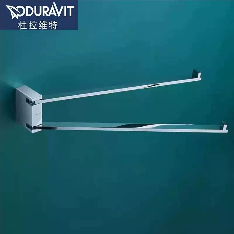 Duravit All-Copper Rotating Towel Bar Hotel High-End Wall-Mounted Movable Towel Rack Multi-Functional No-Drill Rod Duravit All-Copper Rotating Towel Bar Hotel High-End Wall-Mounted Movable Towel Rack Multi-Functional No-Drill Rod