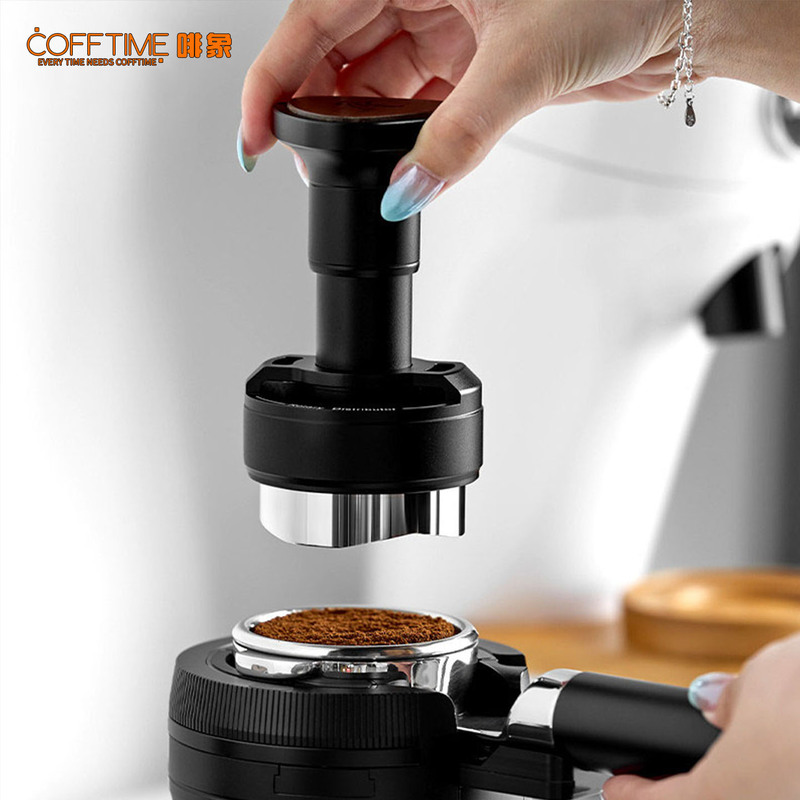 Cofftime Coffee Powder Hammer Rotary Distributor and Tamper for Espresso Coffee, 2-in-1 Cofftime Coffee Powder Hammer Rotary Distributor and Tamper for Espresso Coffee, 2-in-1