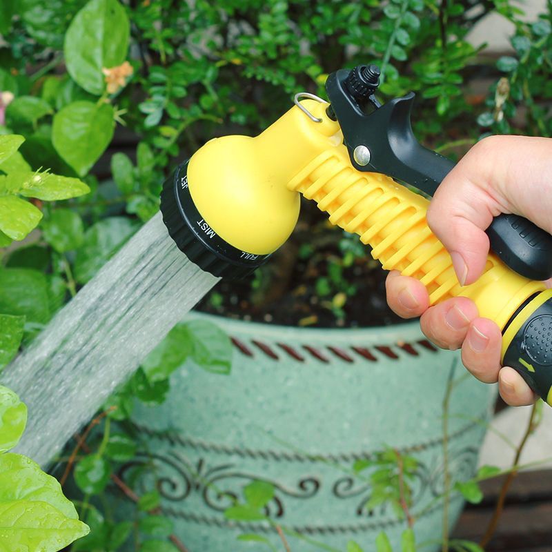 Garden Water Gun Nozzle Connects to Faucet, Household Balcony Watering Hose, Multifunctional Showerhead, Car Wash Water Gun Head