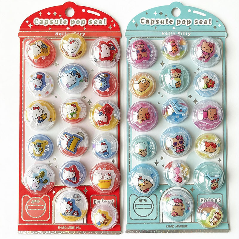 Hello Kitty Shaker Stickers, Hello Kitty Kt Capsule 3D Stickers, Cute Guka Journal Stickers, Japanese Official Import Hello Kitty Shaker Stickers, Hello Kitty Kt Capsule 3D Stickers, Cute Guka Journal Stickers, Japanese Official Import