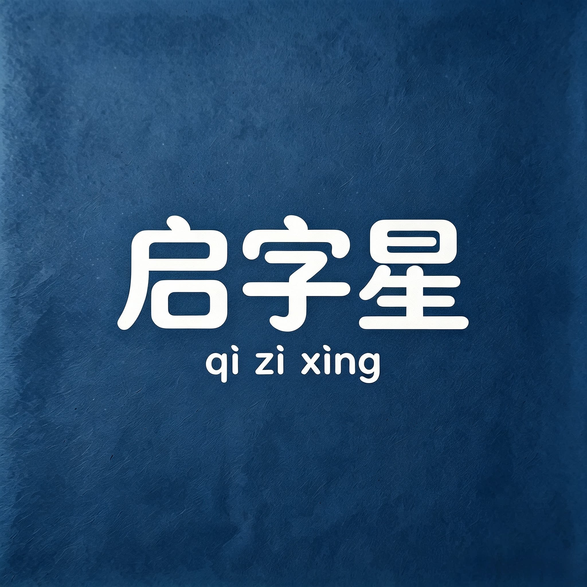启字星的LOGO