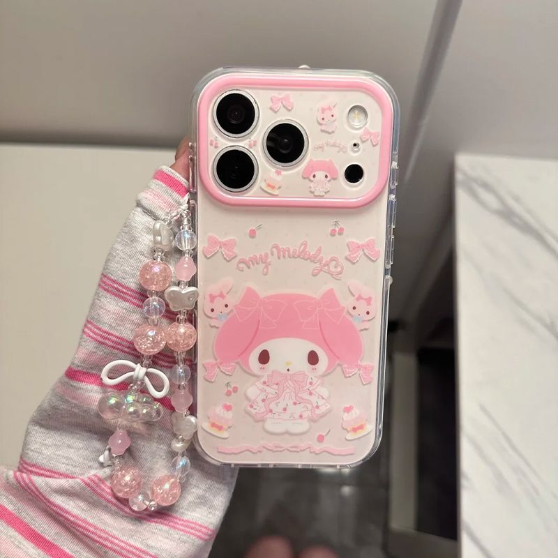 Cake Melody Is Suitable for iPhone 17 Pro Max, Apple 16 Pro, 15 Phone Case, Sweet and Cute Style, 14/13/12 Creative Cartoon, 11 Anti-Drop Protective Cover, Pink Girly Cake Melody Is Suitable for iPhone 17 Pro Max, Apple 16 Pro, 15 Phone Case, Sweet and Cute Style, 14/13/12 Creative Cartoon, 11 Anti-Drop Protective Cover, Pink Girly