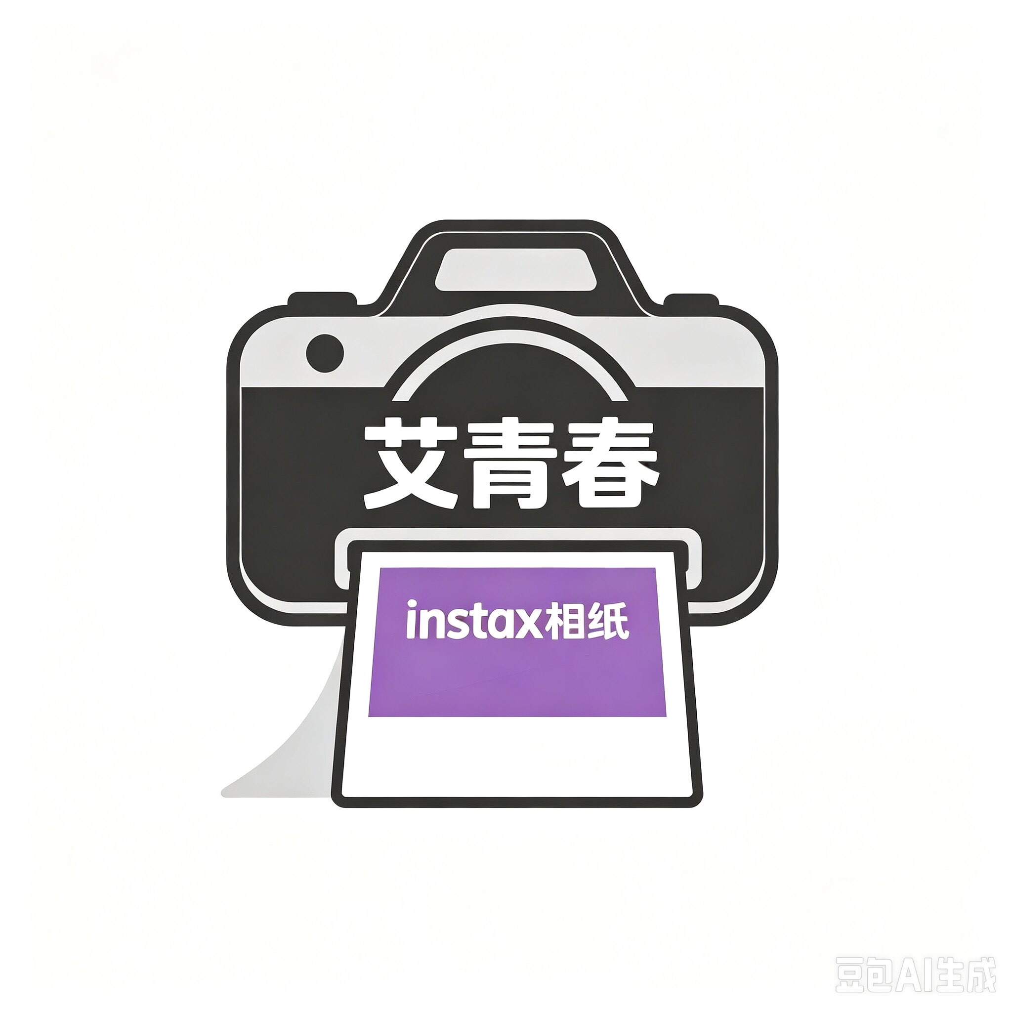 艾青春instax相纸的LOGO