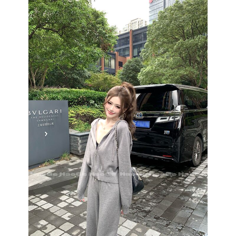 Hao Ge's Carefully Selected D-Brand Special Edition 2026 Autumn New Jacket + Casual Pants Set, Long-Sleeve Slim-Fit Casual Style