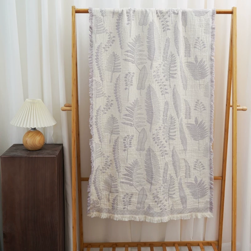 (Lily of the Valley Ode - Purple) 70*140 Comfortable and Breathable Bath Towel (Lily of the Valley Ode - Purple) 70*140 Comfortable and Breathable Bath Towel