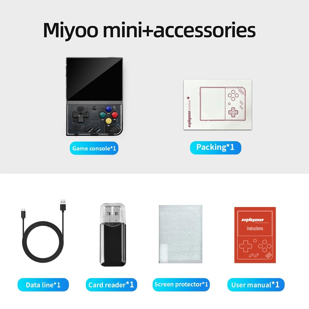 Игровая приставка PSP miyoo mini plus portable retro handheld game console v2 mini Arplaytiong