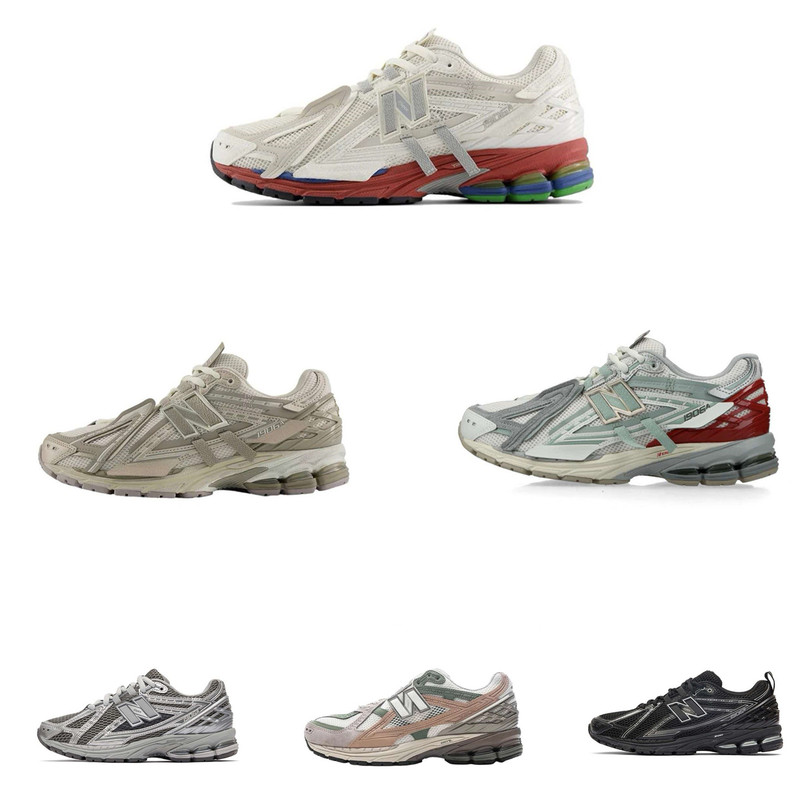 Spring and Summer Men's Shoes 1906R Women's Shoes with Small Wing Design, Liquid Silver Stitching, Height-Increasing Retro Casual Collaboration Running Dad Shoes
