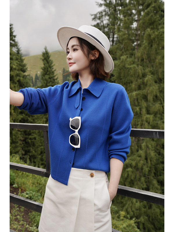 Sunny's Heavy-Duty Four-Needle Slimming High-End Knit Cardigan 10A3581540C Sunny's Heavy-Duty Four-Needle Slimming High-End Knit Cardigan 10A3581540C