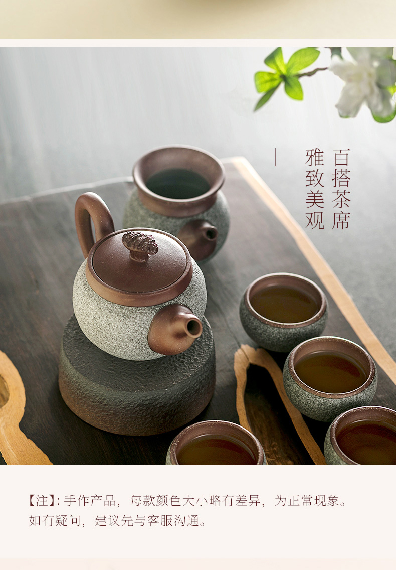 The Pot bearing a Pot saucer tray lupao ceramic tea set with parts Japanese dry mercifully machine in Taiwan