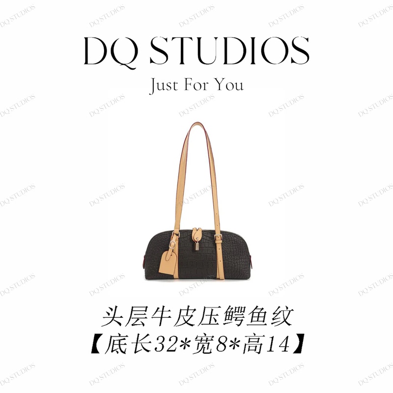[Dq Studios] New Seasonal Luxury Fashion Casual Shoulder Handbag Kf6282-Coffee Color