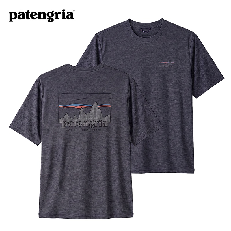 Official Website Bata Capilene Cool Short-Sleeved Men's Outdoor Casual Loose C1 Quick-Drying T-Shirt 45355