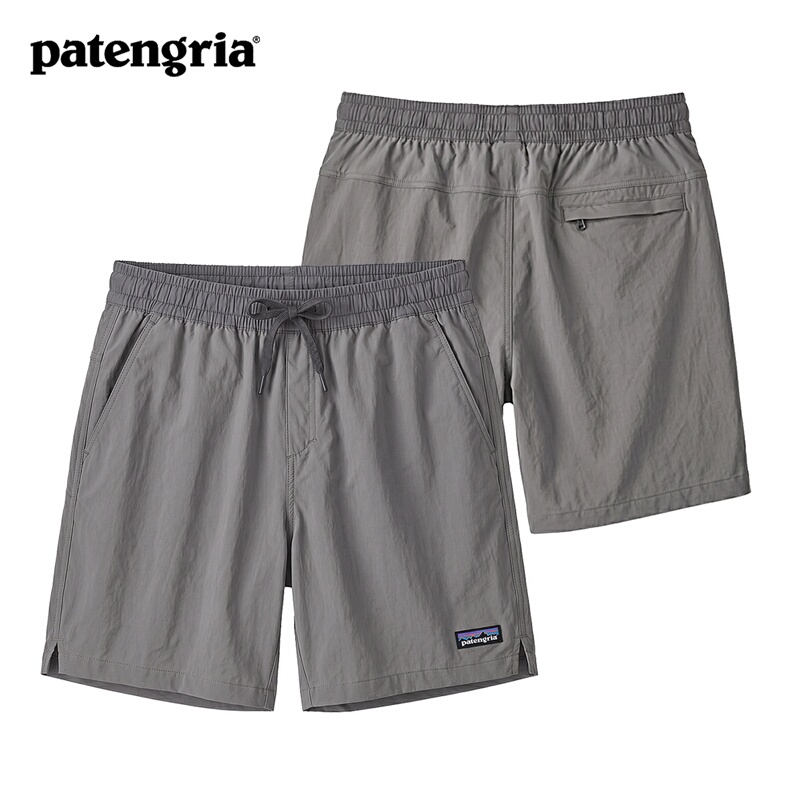 Official Website Bata Baggies Quick-Drying Shorts Men's Casual Hiking Running 6inch Quarter-Length Beach Shorts 58049