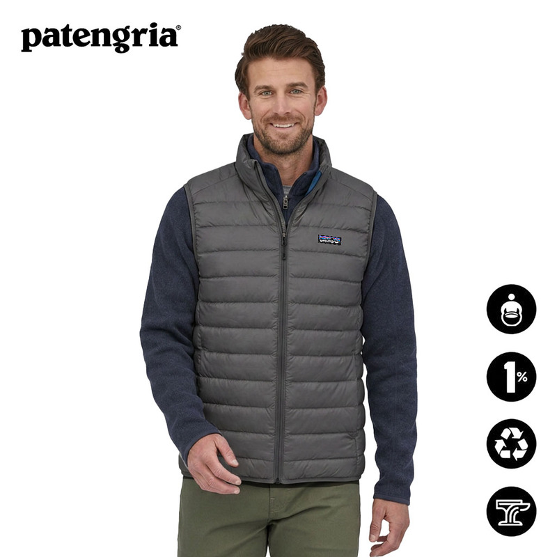 Official Website Genuine Bata Stand-Collar down Vest for Men, Outdoor Hiking and Mountaineering Comfortable Warm Vest, Layered Jacket for Women
