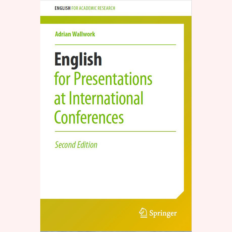 English for Presentations at International Conferences - Adrian Wallwork English Book in Paper Format
